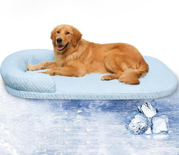 Cooling Dog Mat Memory Foam Bed